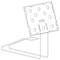 Kinter Black Metal Pallet Sign Holder 7 in. H X 11 in. W, PK10 ACE-KIT-009 - alternate 3